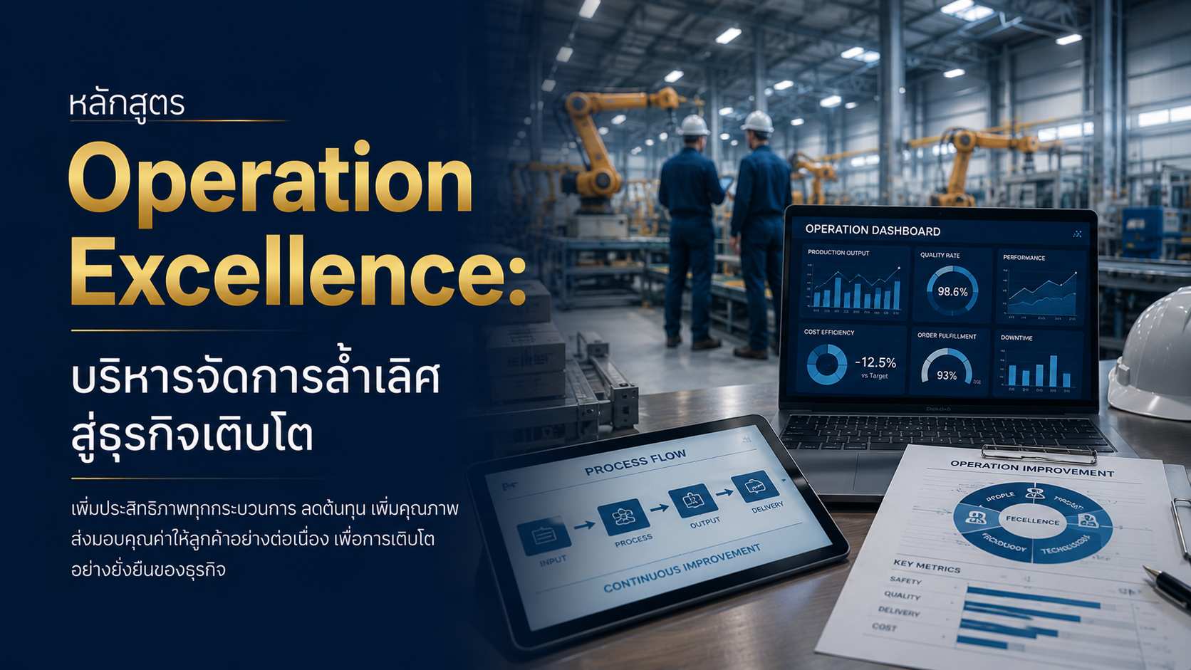 Operation Excellence: บริหารจัดการล้ำเลิศ สู่ธุรกิจเติบโต